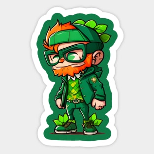 Funny Luck of the Irish St. Patrick's Day Sticker